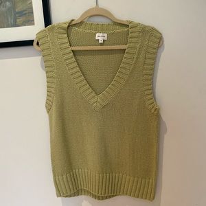 Song of Style Domino Knit Vest